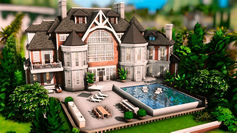 Sims 4 No Cc Hamptons Mansion Best Sims Mods