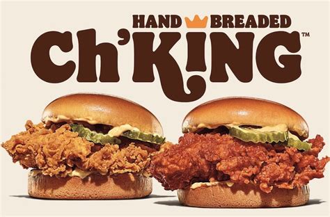 Burger Kings Hand Breaded Chking Crispy Chicken Sandwich The Burger