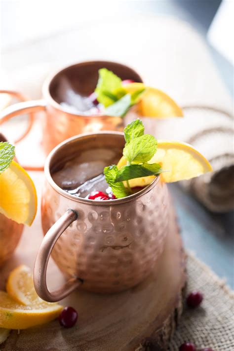 Deals of the day and more! Cranberry Orange Moscow Mule Drink Recipe | Lemons for Lulu | Bloglovin'