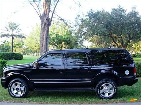 2004 Black Ford Excursion Limited 4x4 22692289 Photo 2