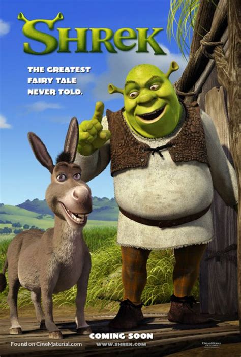 Shrek 2001 Movie Poster Shrek Favorite Movies 2001 Movie Poster