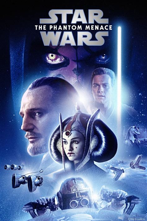 1999 Star Wars Episode I The Phantom Menace Movie Poster 11x17 Obi Wan