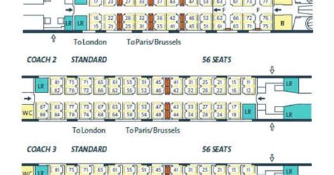 Eurostar Seats Plan Elcho Table