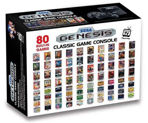 Mini Sega Mega Drive Genesis giochi Novità CLP Blog