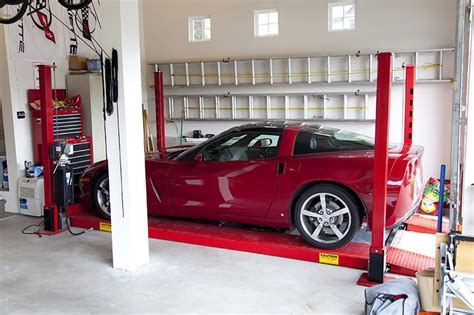 Explore our garage doors gallery online to see our range of products up close. Car-Lift in the garage | Garage car lift, Residential ...