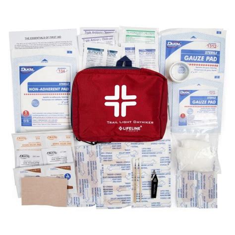 Lifeline First Aid 57 Piece Nylon All Purpose First Aid Kit In The