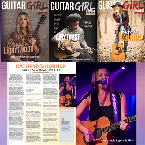 Guitar Girl Magazine Kathryn Cloward Music