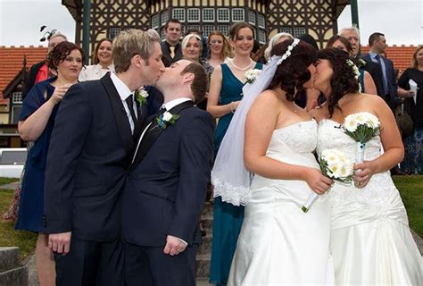 First Same Sex Couples Wed In New Zealand Australian Womens Weekly