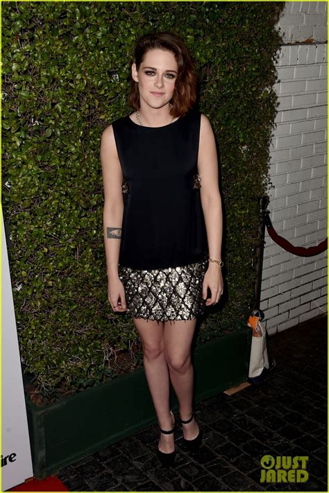 Kristen Stewart Honors Makeup Artist Jillian Dempsey At Marie Claire