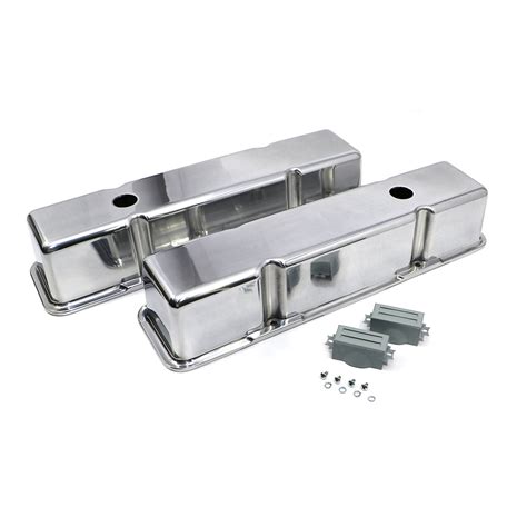 Arc A6720 Small Block Chevy 58 86 Polished Tall Valve Covers