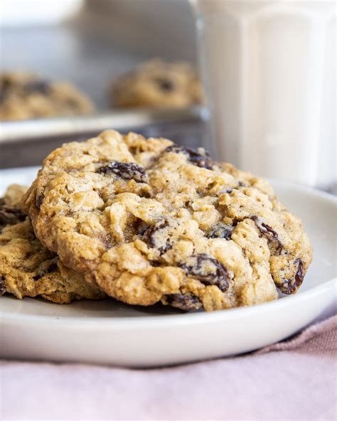 Oatmeal Raisin Cookies For Two 4 Soft And Chewy Oatmeal Raisin Cookies