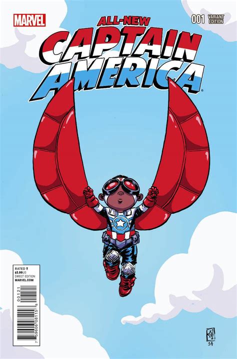 All New Captain America 1 Young Cover Fresh Comics