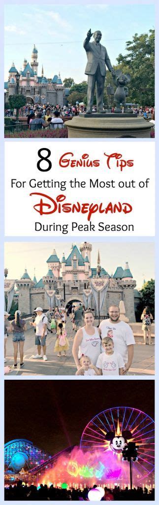 8 Genius Tips To Get The Most Out Of Disneyland During Peak Season