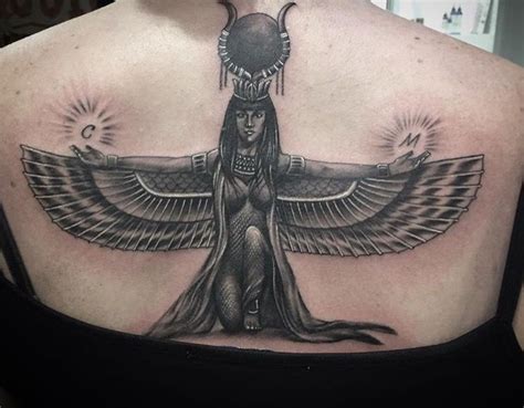Egyptian God Maat Tattoo