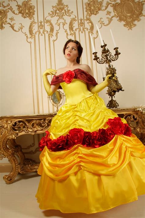 Belle Belle Cosplay Belle Dress Costume Adult Belle Cosplay Etsy