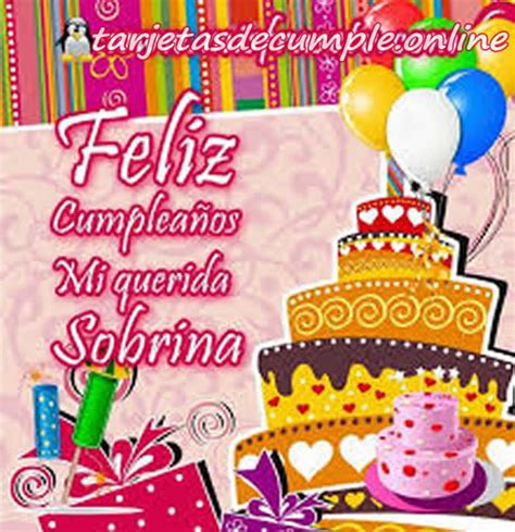 Imagenes Feliz Cumpleaños Sobrina