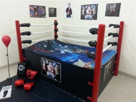 Bedroom elegant decor luxury teenage ideas youth wrestling new best ring images on. wwe bed | WWE Bed Amazing for childran | Qatar Living ...