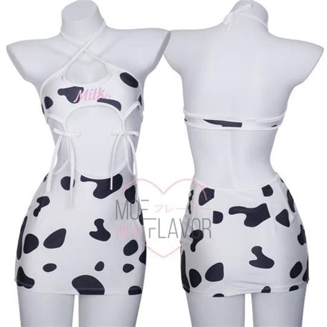moeflavor intl cow dress cow print dress cow outfits fashion outfits lingerie outfits