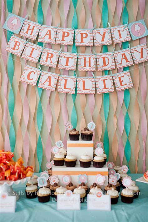 Spring Birthday Party Ideas Photo 9 Of 15 Catch My Party