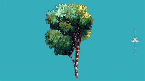 Artstation Birch Tree