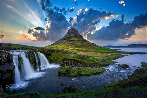 Kirkjufell Mountainiceland By Tong Folio 500px Northern Lights