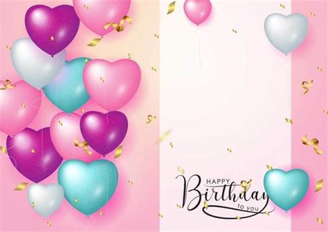 Happy Birthday Card Vector Art Icons And Graphics For Free Download