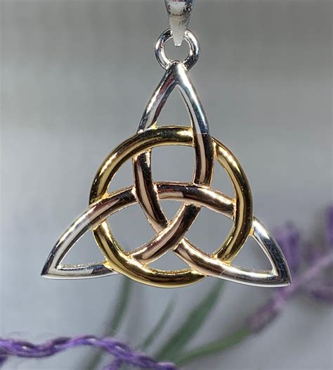 Trinity Knot Necklace Celtic Jewelry Irish Jewelry Bridal Etsy Finland