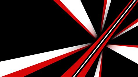 Red Black White Minimalist Lines 4k Hd Abstract Wallpapers Hd