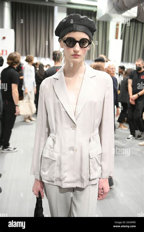 Milan Fashion Week Women Ss 2023 Emporio Armani Fashion Show