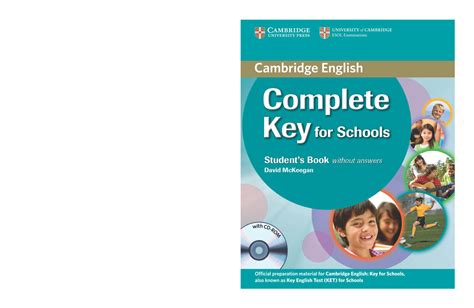 Cambridge English Complete Key For Schoolsstudents Book 2013 Cae