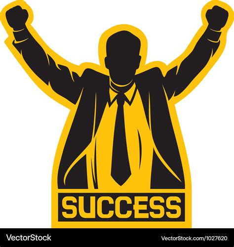 Successful Businessman Royalty Free Vector Image