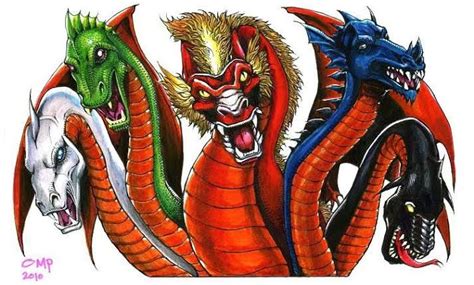 Tiamat Dungeons And Dragons Cartoon Dungeons And Dragons Giant