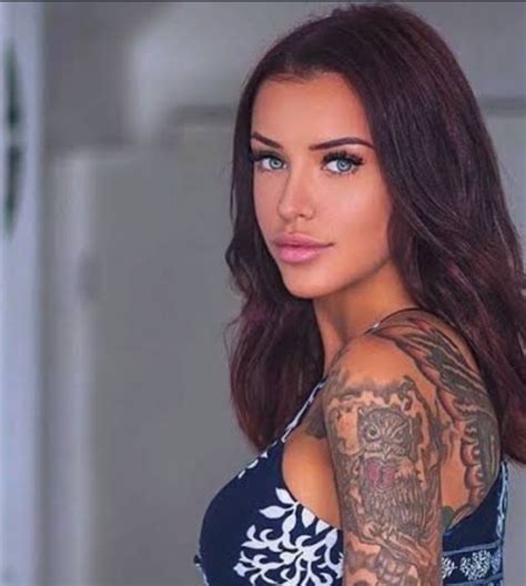 Meet Tattoo Model Laurence Bedard The Year Old Celebrity Barber Who Wears Tattoos As Her