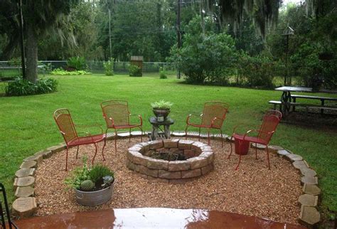 I created a diy fire pit for my backyard one summer, but it needed seating and a walkway, which i created in this video. 50 Best Gravel Patio Ideas (DIY Design Pictures) | Fire ...