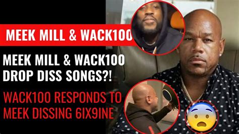 Meek Mill And Wack100 Drop Diss Songs Meek Drops A 6ix9ine Diss And Wack Preparing Meek Mill