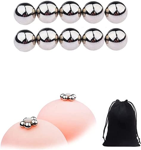 Magnetic Nipple Clamps Balls For Sex Pleasure Strong Magnetic Nipple