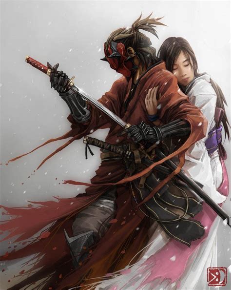 An Image Of Two People Hugging Each Other With Swords In Their Hands And The Caption Reads