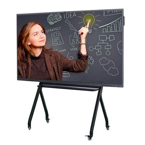 65 Inch Infrared Touch Smart Interactive Whiteboard Flat Panel Display