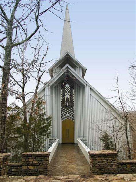 Thorncrown Chapel In Eureka Springs Arkansas By E Fay Jones