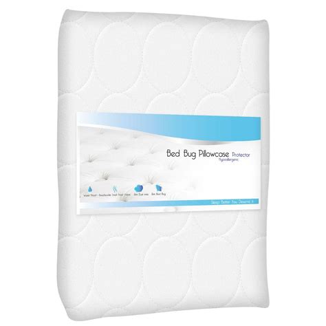 The cotton is tight woven to prevent skin cells and dust mites but don't worry! Remedy Cotton Bed Bug and Dust Mite Pillow Protector-64 ...