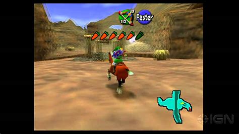Legend Of Zelda Ocarina Of Time Wii Gerudo Valley Gameplay Youtube
