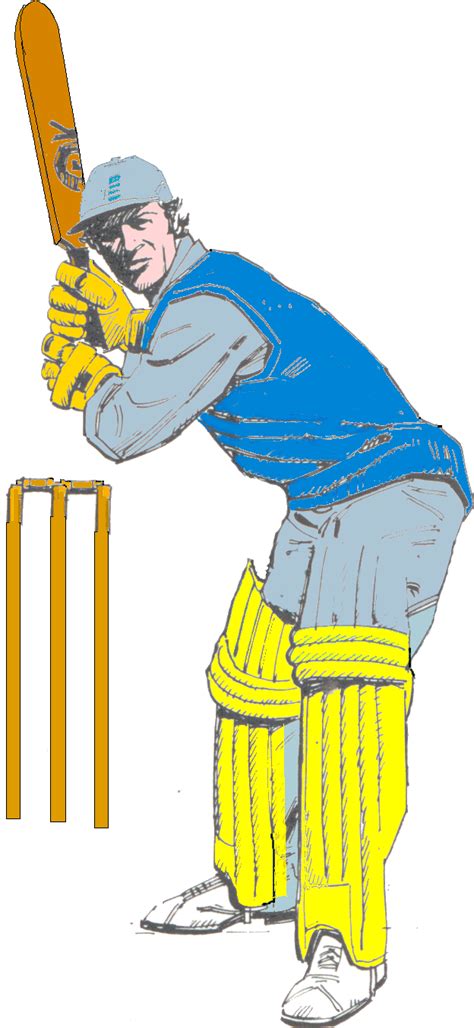 Limited Overs Cricket Clip Art Library