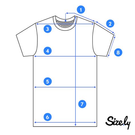 How To Measure A T Shirt Sizely Blog