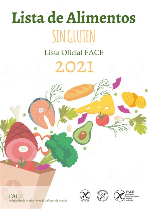 Lista Digital De Alimentos Sin Gluten Face