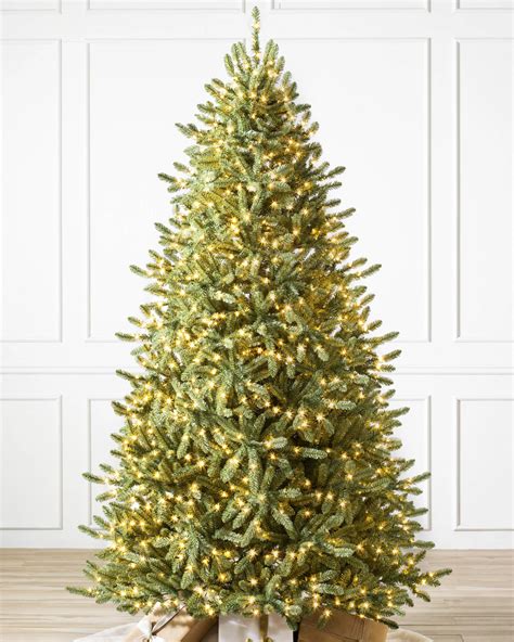 Canadian Blue Green Spruce Artificial Christmas Tree Balsam Hill