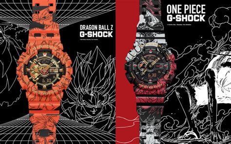 The orange body and watch bands are covered in dragon ball illustrations and graphic elements, including scenes of. Casio Releases G-SHOCK Collaboration Models with Japanese ...
