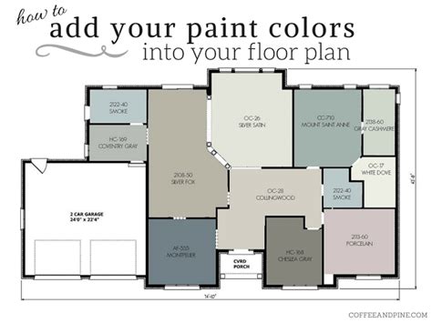 Floor Plan Color Scheme House Color Schemes Paint Colors For Home