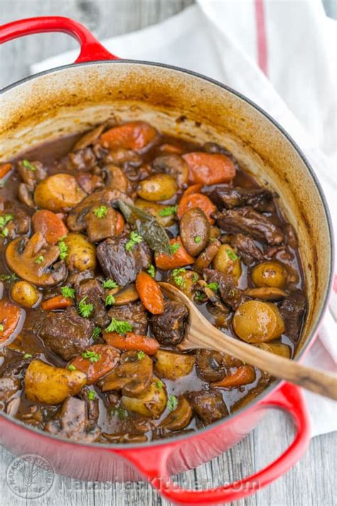 Some fat around the exterior of beef cuts is good, but trim any large pieces surrounding the meat. Classic Beef Stew Recipe (VIDEO) - NatashasKitchen.com