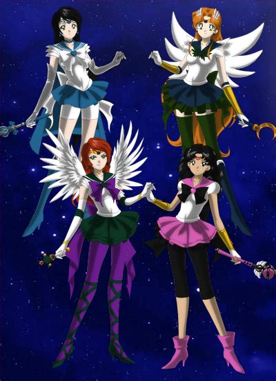 My Sailor Scouts By Greenwavesinactive On Deviantart
