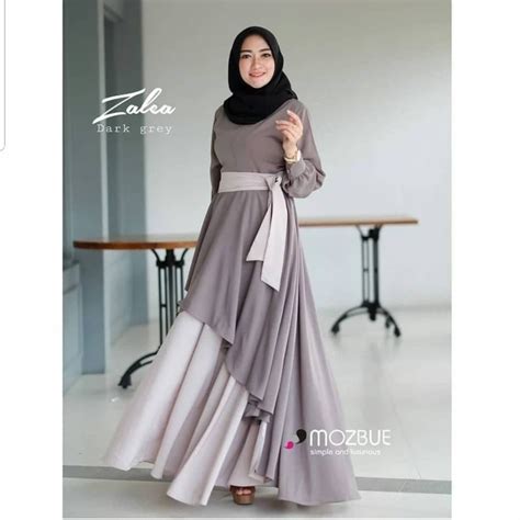 Gamis jumbo baju gamis satin baju gamis crepe baju gamis wolfis (monalisa) baju gamis polos baju gamis motif baju gamis maxi baju gamis po. Jual st/baju gamis wanita terbaru/zalea dres muslim/termurah/ - Jakarta Pusat - one's_olshop ...